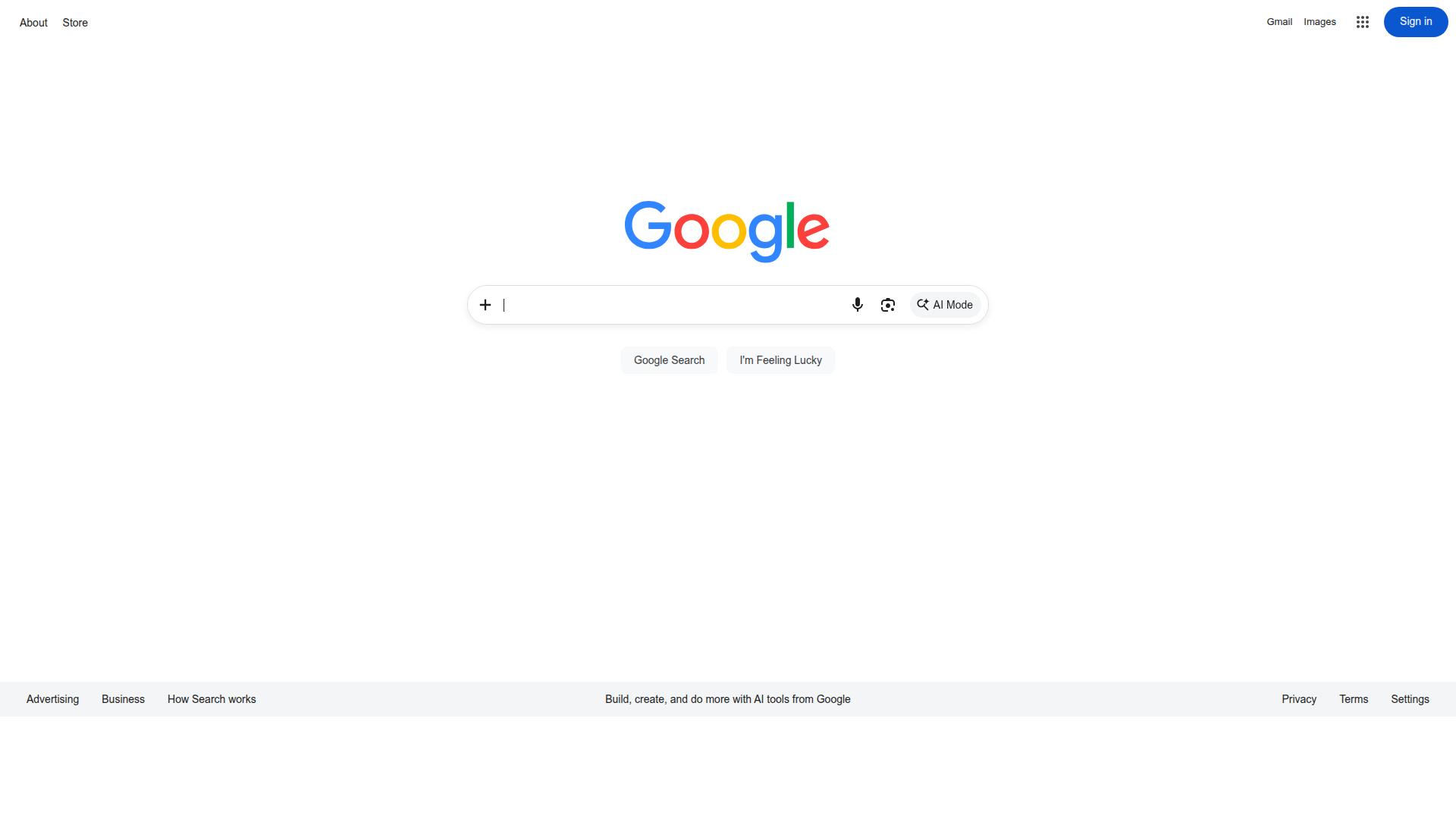 Google website