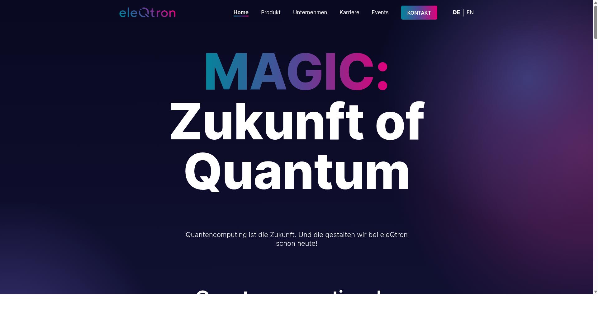 eleQtron website