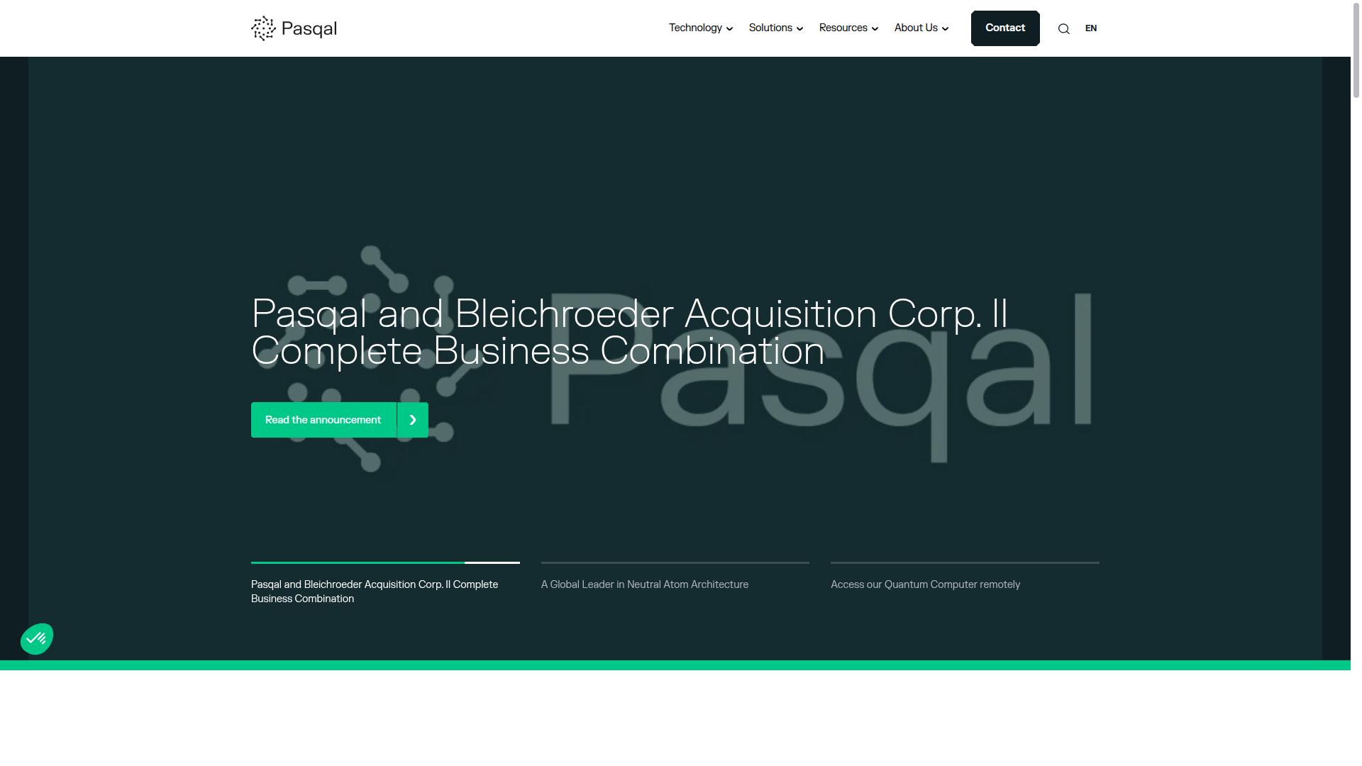 Pasqal website